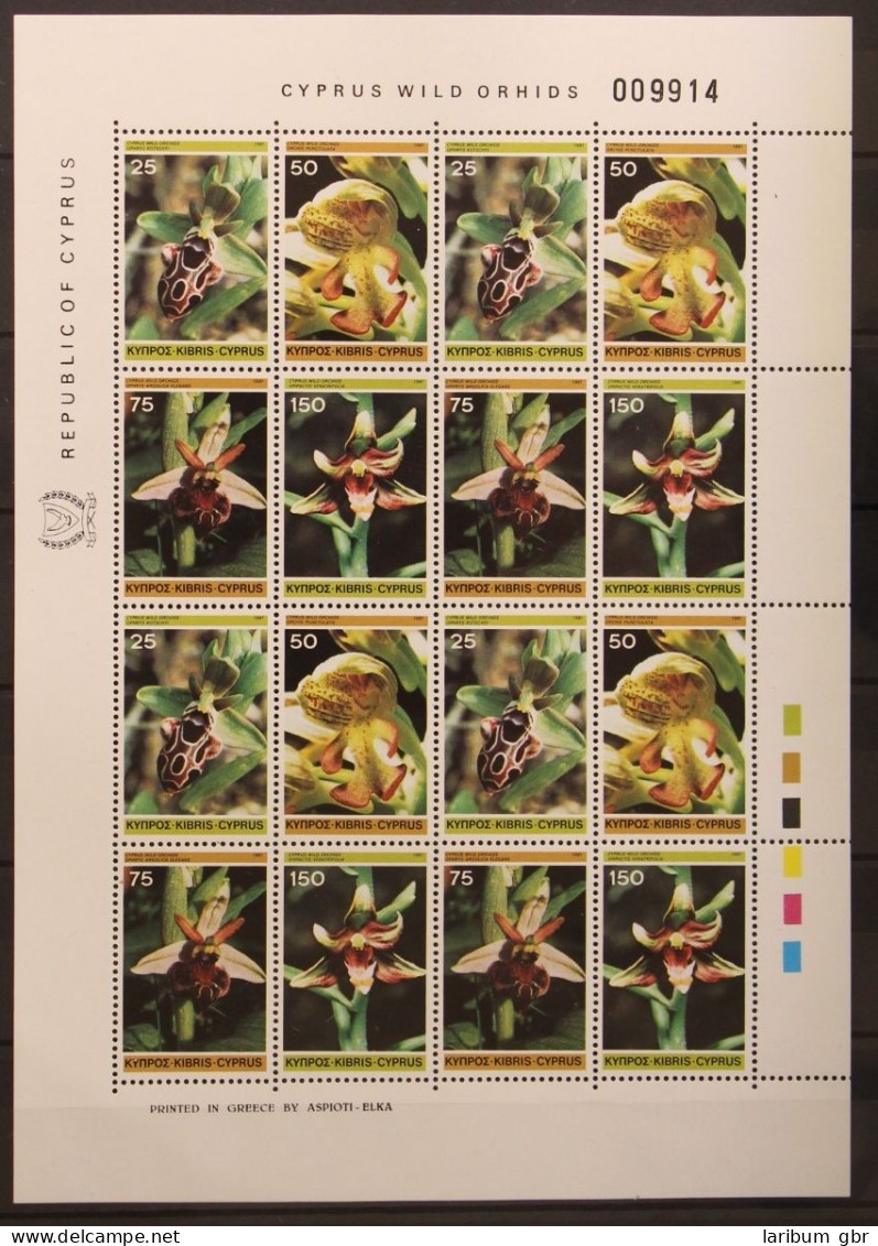 Zypern 552-555 Postfrisch Flora, Natur #KS565 - Used Stamps