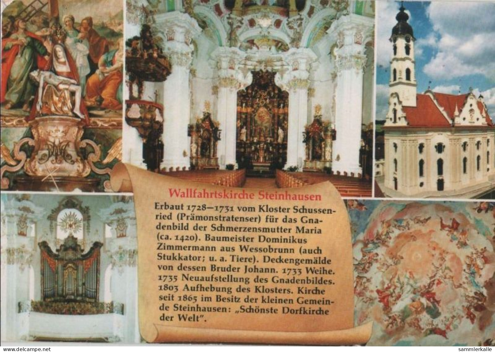 100984 - Bad Schussenried-Steinhausen - Wallfahrtskirche - 1995 - Bad Schussenried