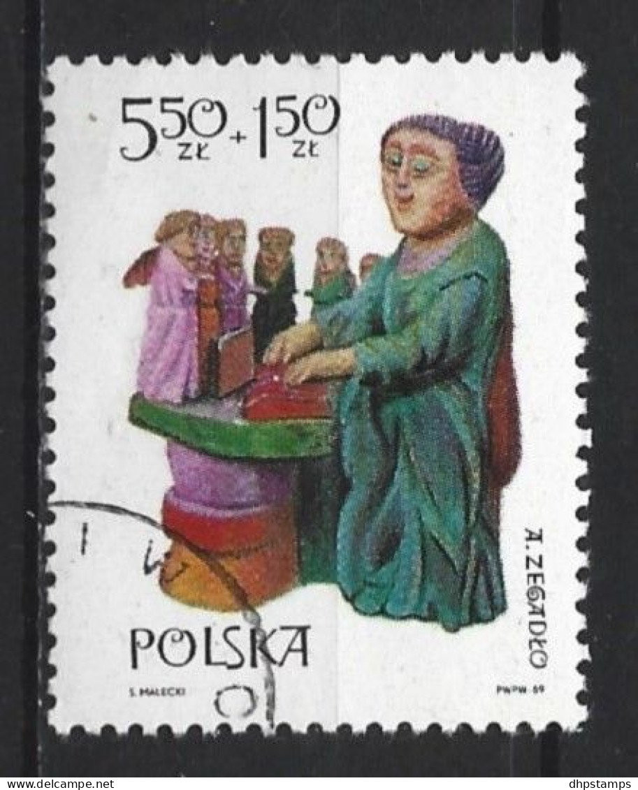 Polen 1969 Sculpture  Y.T. 1827 (0) - Used Stamps