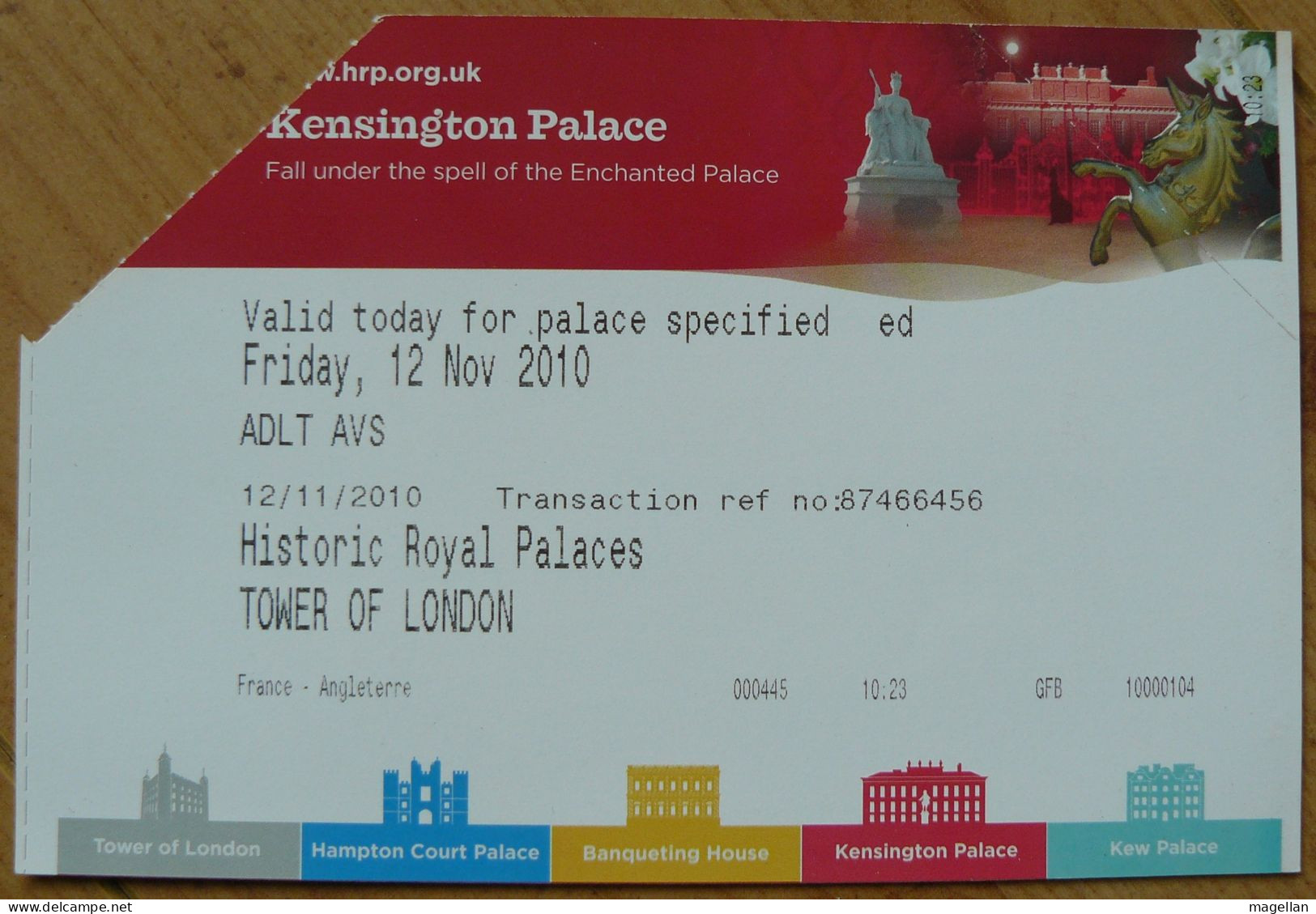 2 Tickets D'entrée - La Tour De Londres Et Westminster Abbey - Toegangskaarten