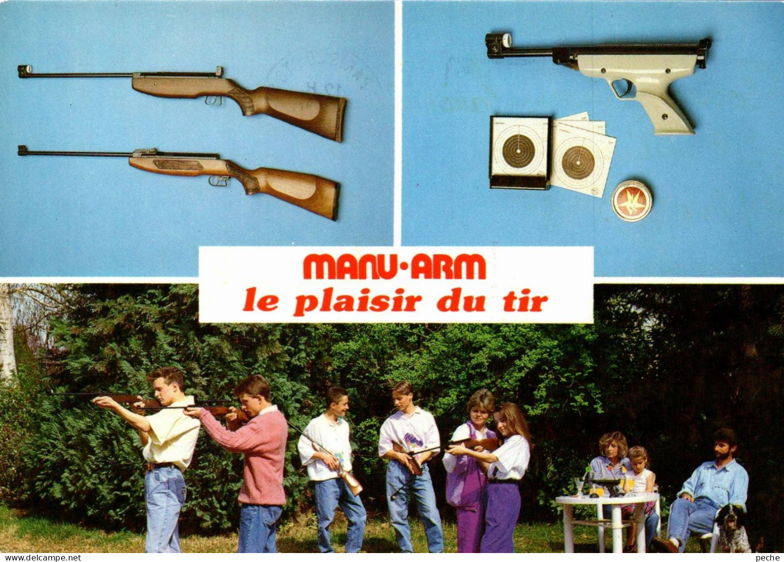 N°1208 Z -cpsm Manu Arm -le Plaisir Du Tir- - Tiro (armas)