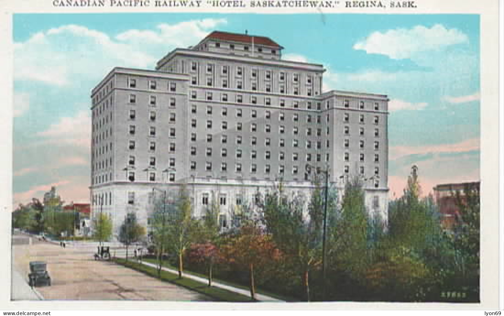 REGINA   CANADIAN PACIFIC RAILWAY  HOTEL - Regina