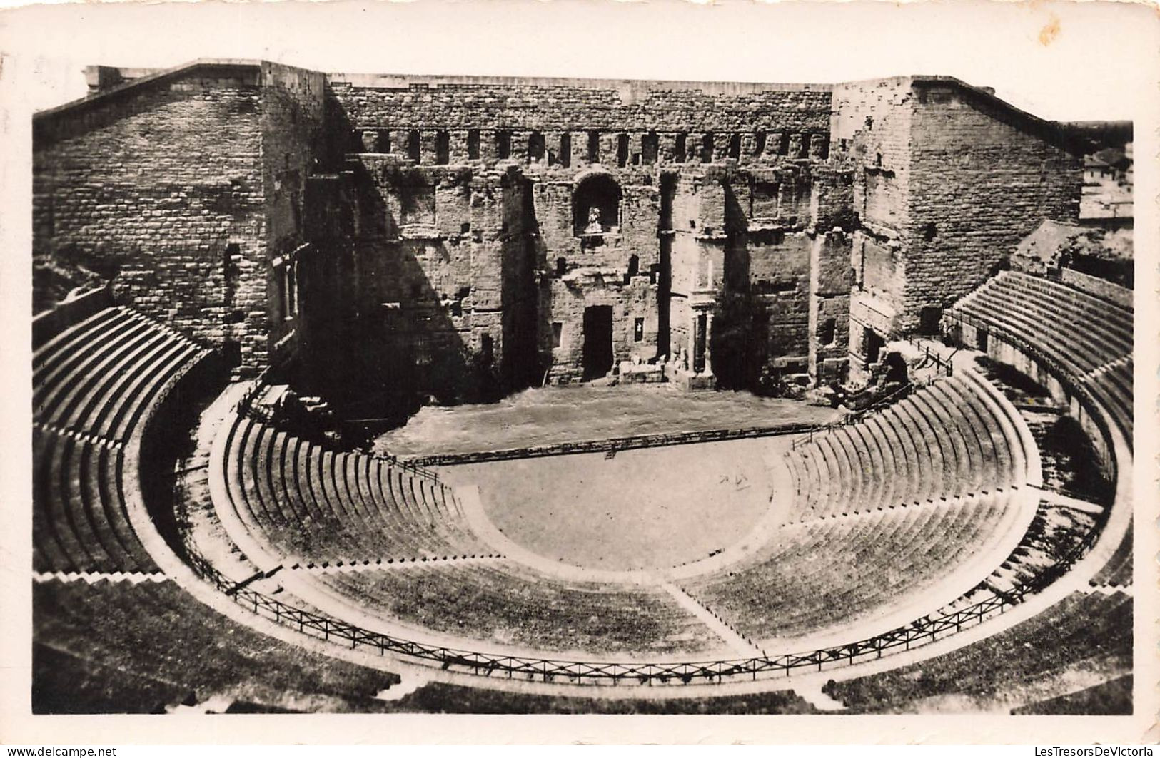 FRANCE - Orange - Théâtre Romain - Le Grand Mur - La Scène Et Les Gradins - Carte Postale Ancienne - Orange