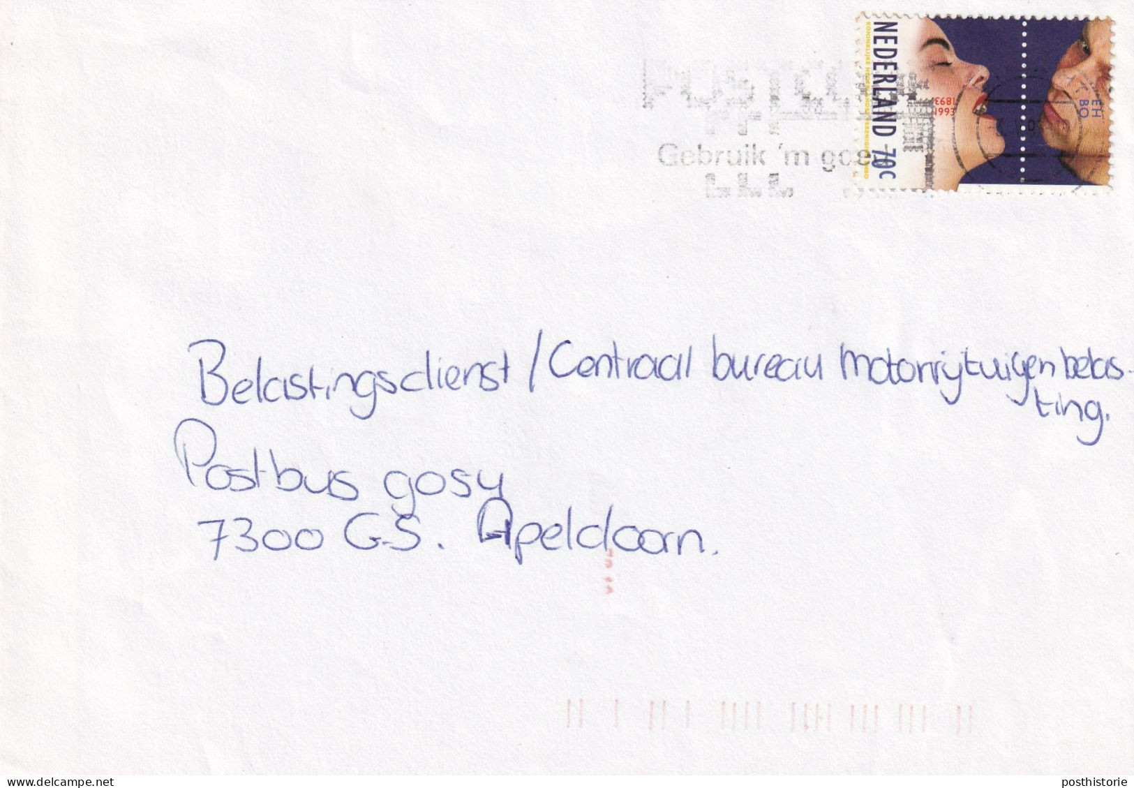 Envelop Jubileum Zegel 70 Cent 1993 - Briefe U. Dokumente