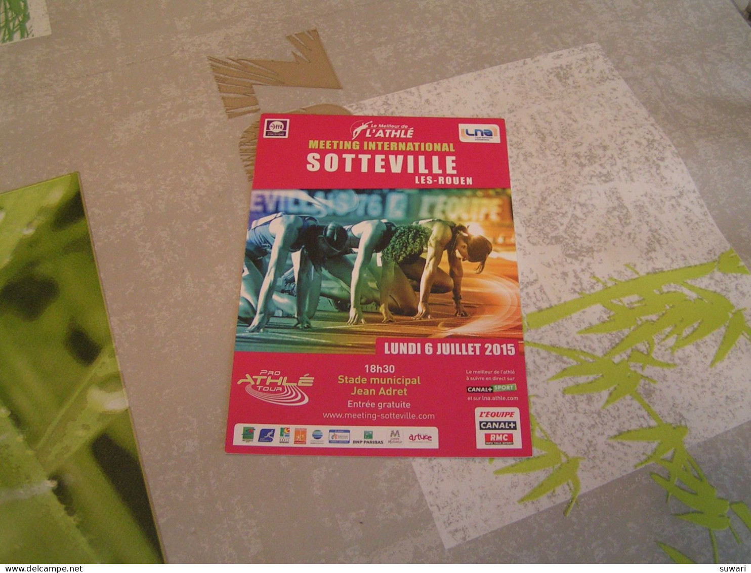 Sotteville Meeting International Athlétisme  2015 - Sotteville Les Rouen