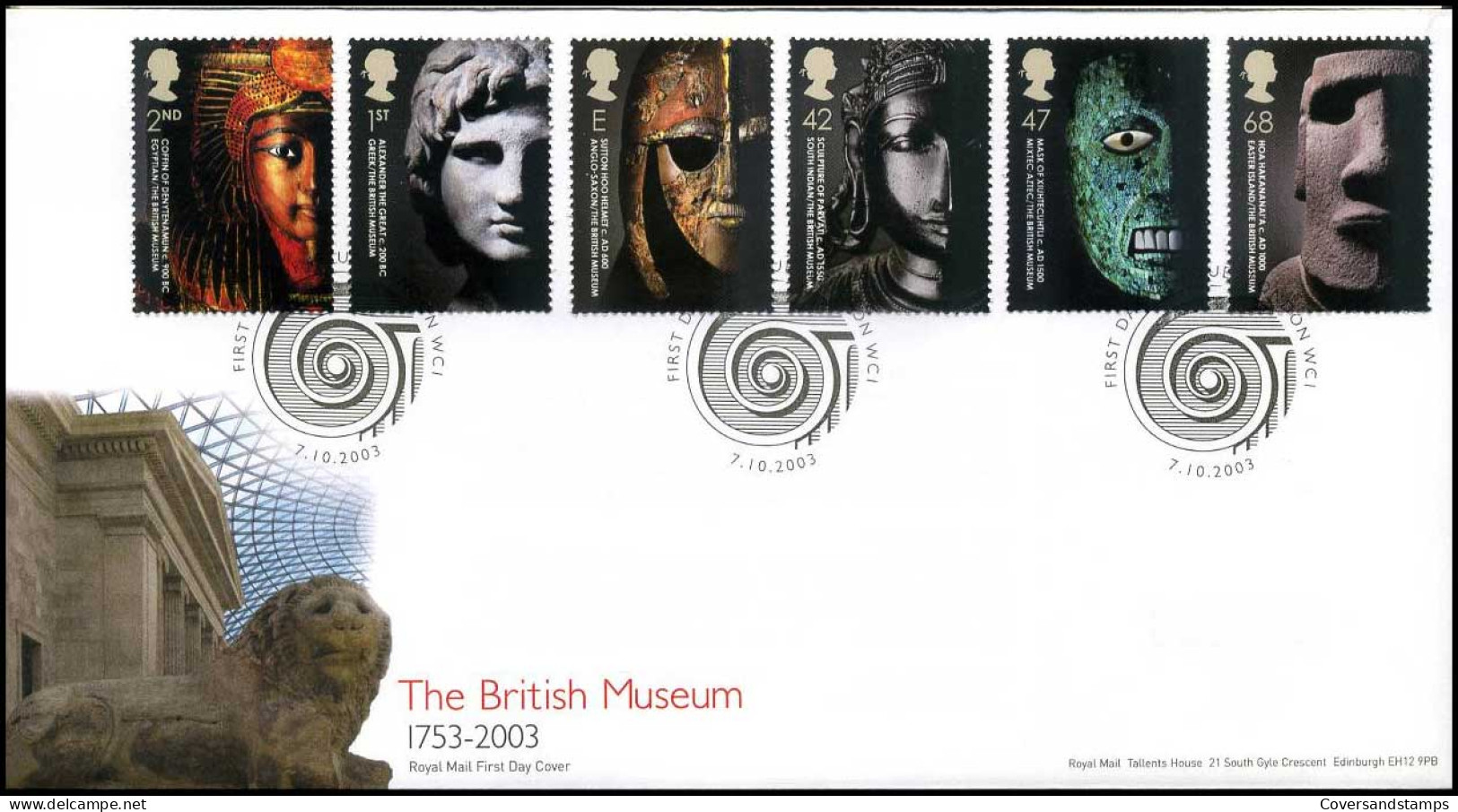 Groot-Brittannië - The British Museum                                     - 2001-2010. Decimale Uitgaven