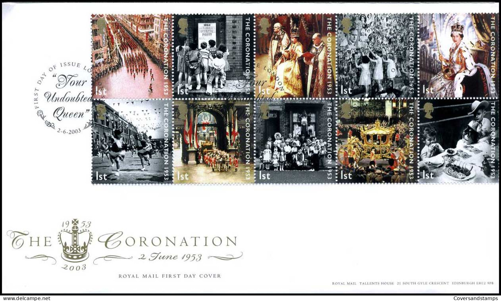 Groot-Brittannië - The Coronation                                          - 2001-10 Ediciones Decimales