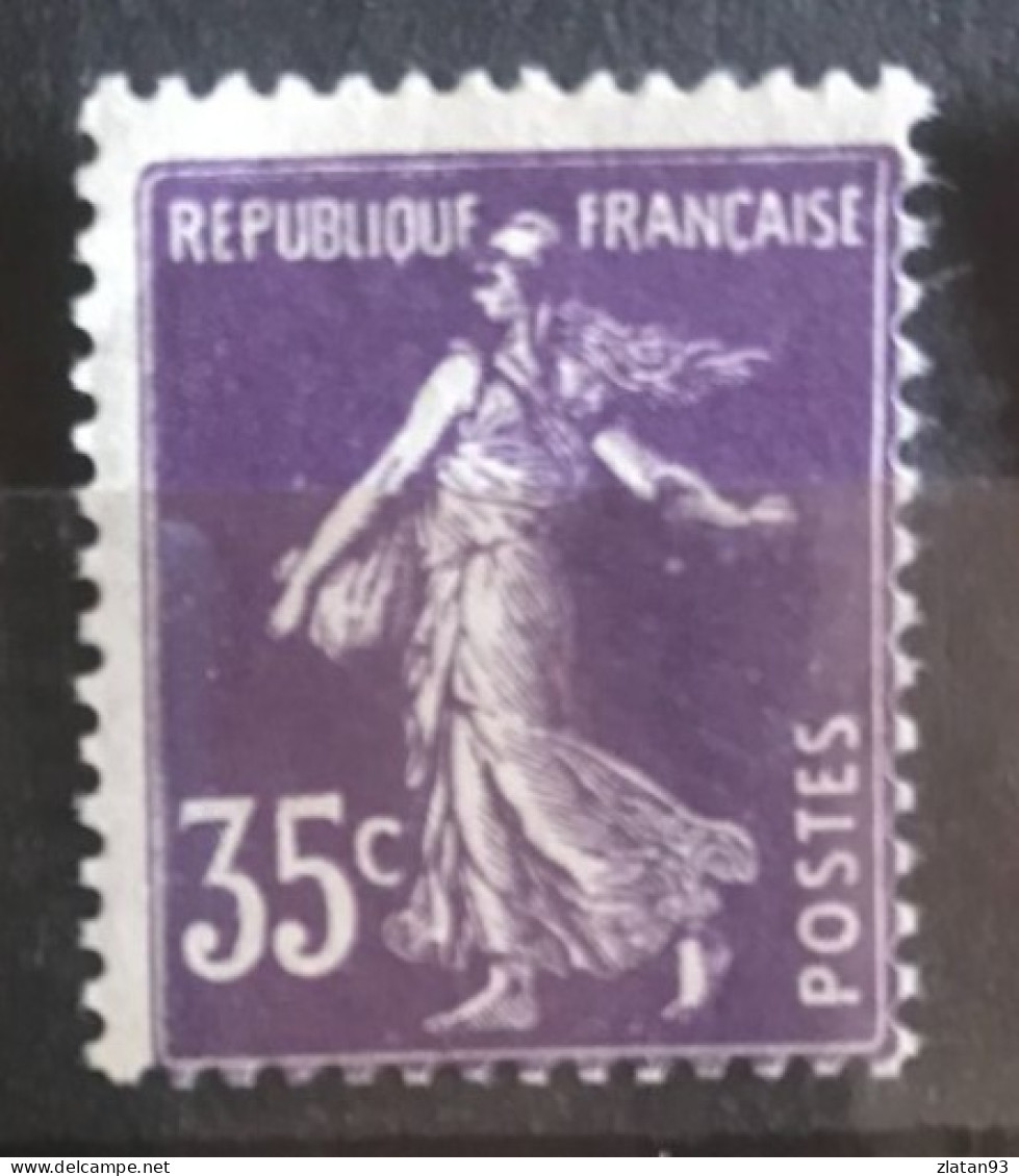 SEMEUSE CAMEE YT N°142a 30c Violet Foncé NEUF** - 1906-38 Sower - Cameo