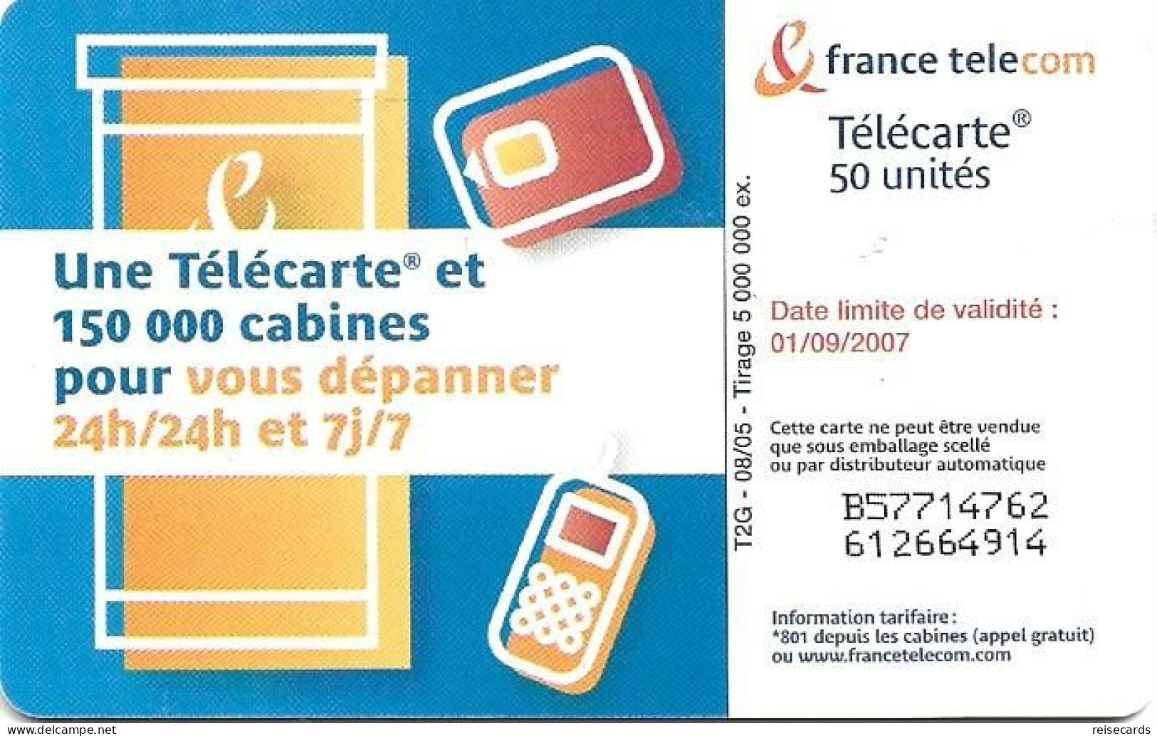 France: France Telecom 08/05 F1347 Mode D'Emploi - 2005