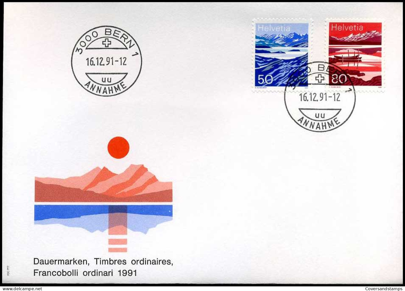 Zwitserland - FDC - Definitives - - FDC