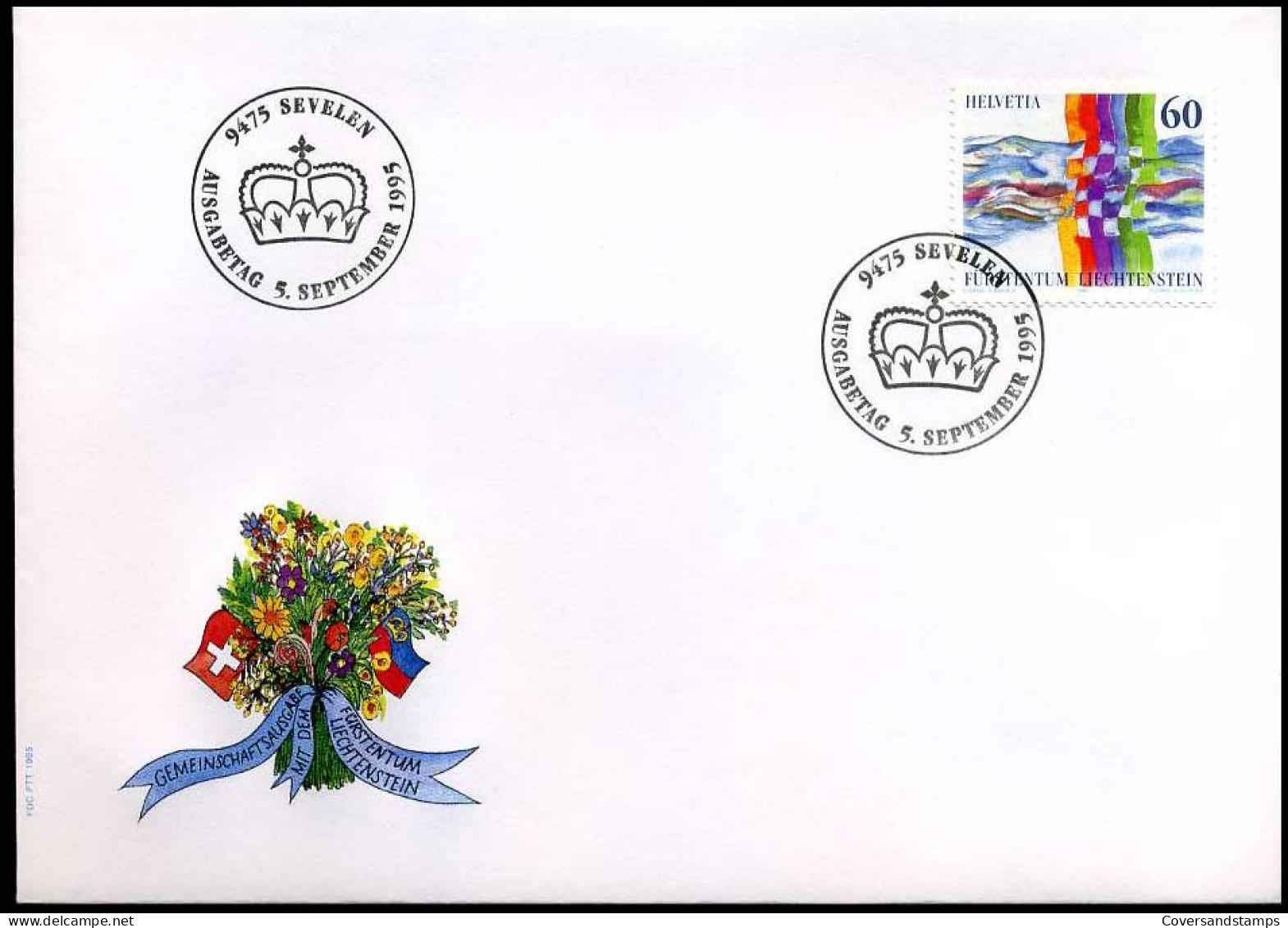 Zwitserland - FDC - Gemeenschappelijke Uitgifte Met Liechtenstein - - FDC