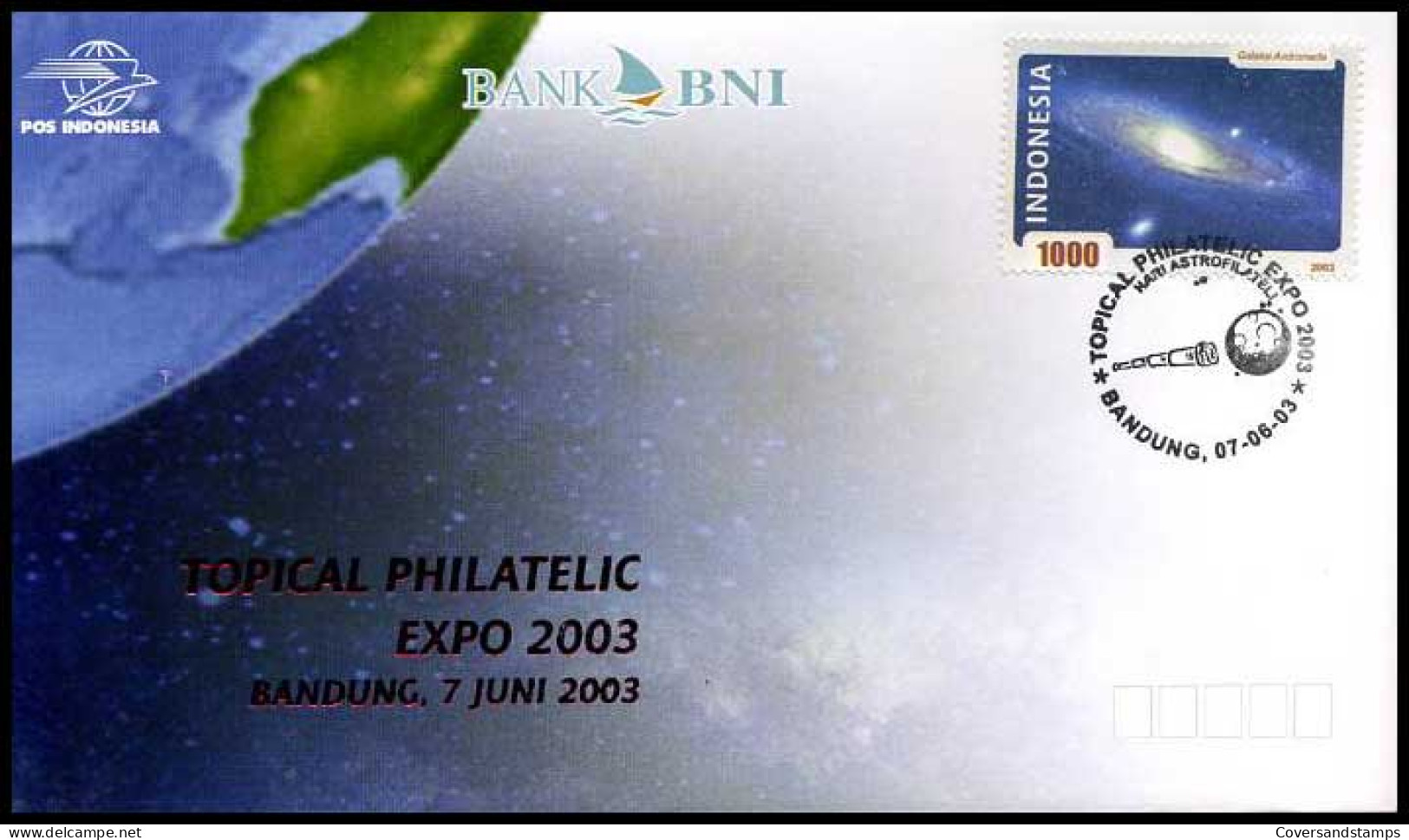 Indonesië - FDC -  Topical Philatelic Expo 2003                             - Indonesia