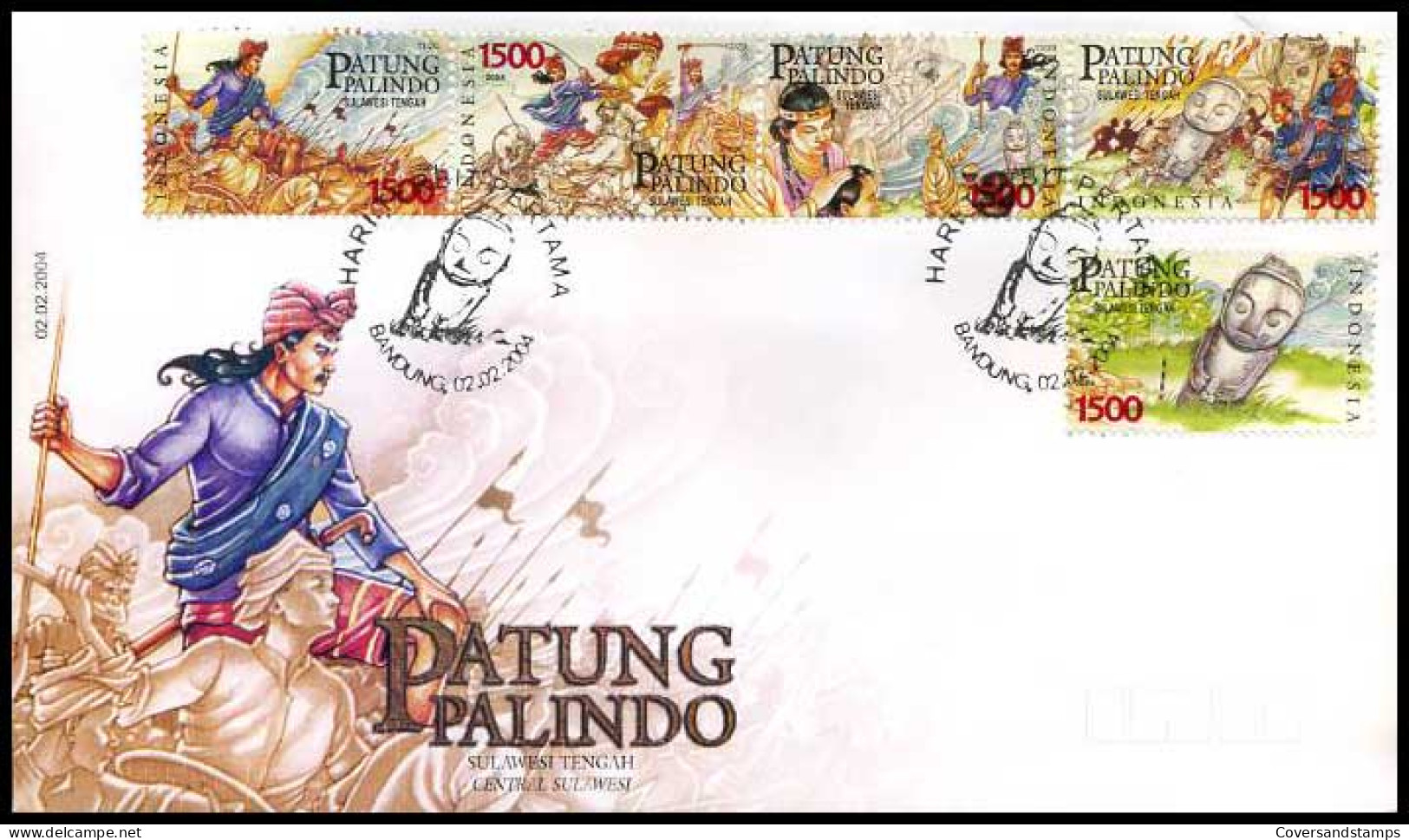 Indonesië - FDC -  Patung Palindo                 - Indonesia