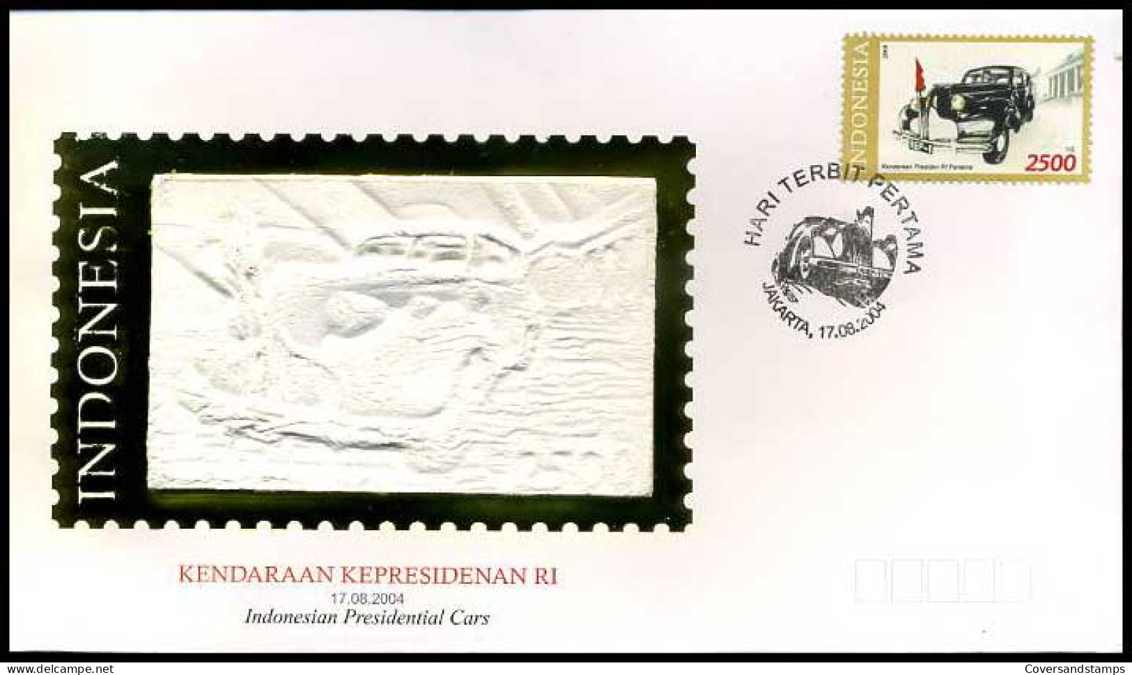 Indonesië - FDC -  Indonesian  Presidential Cars                - Indonesia