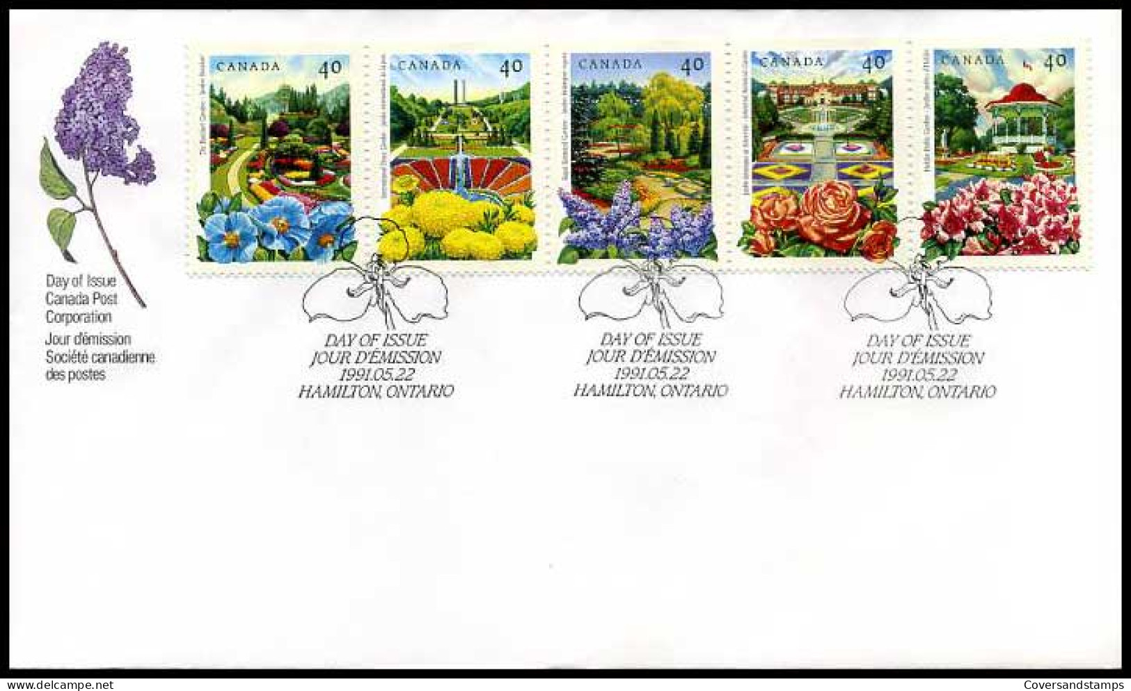 Canada - FDC - Parken                  - 1991-2000