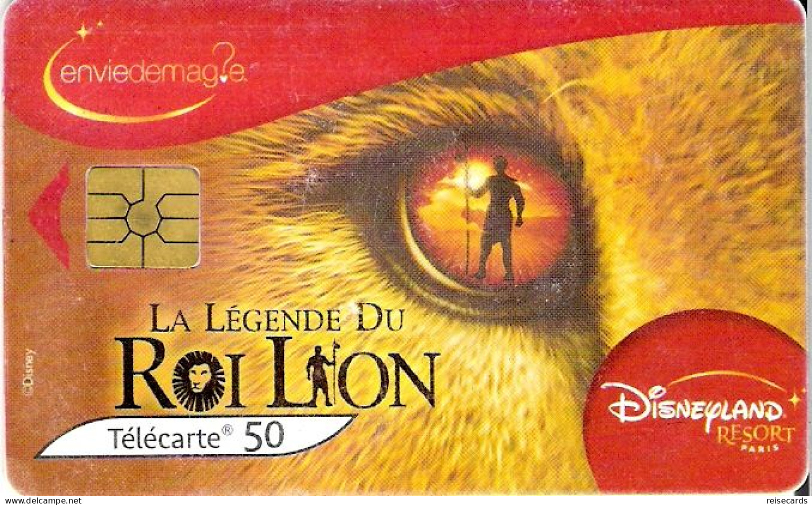 France: France Telecom 07/04 F1335A Disney, Le Roi Lion - 2004