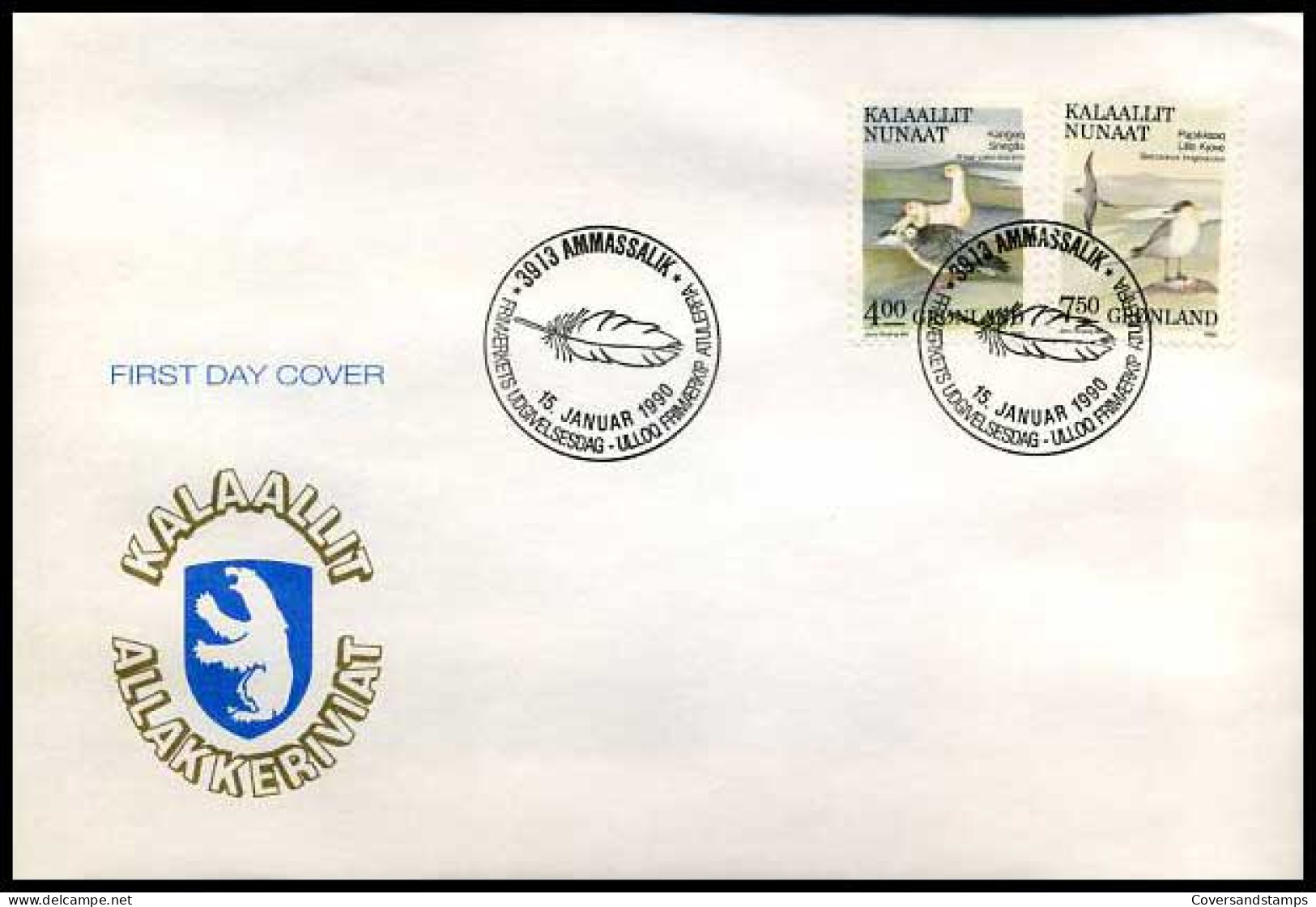 Groenland - FDC - Vogels                                    - Other & Unclassified