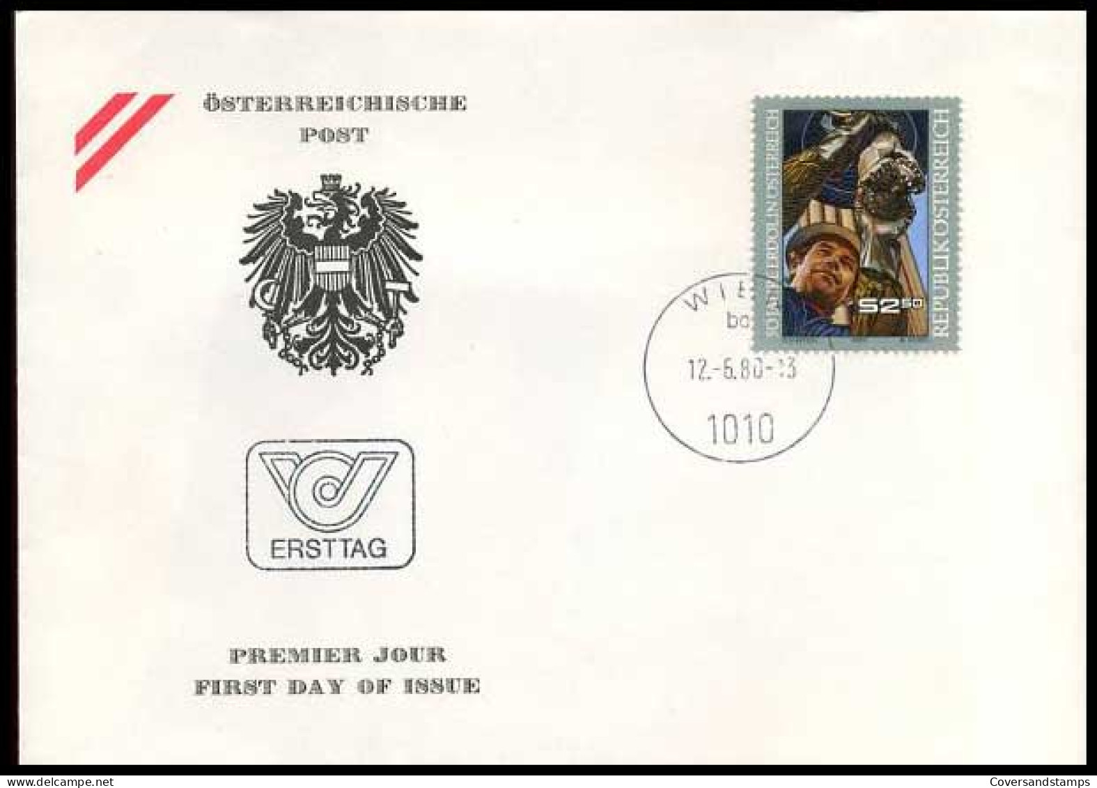 Oostenrijk - FDC - 50 Jahre Erdöl In österreich                      - FDC