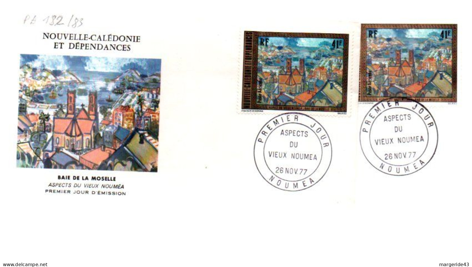 NOUVELLE CALEDONIE LOT DE 58 FDC