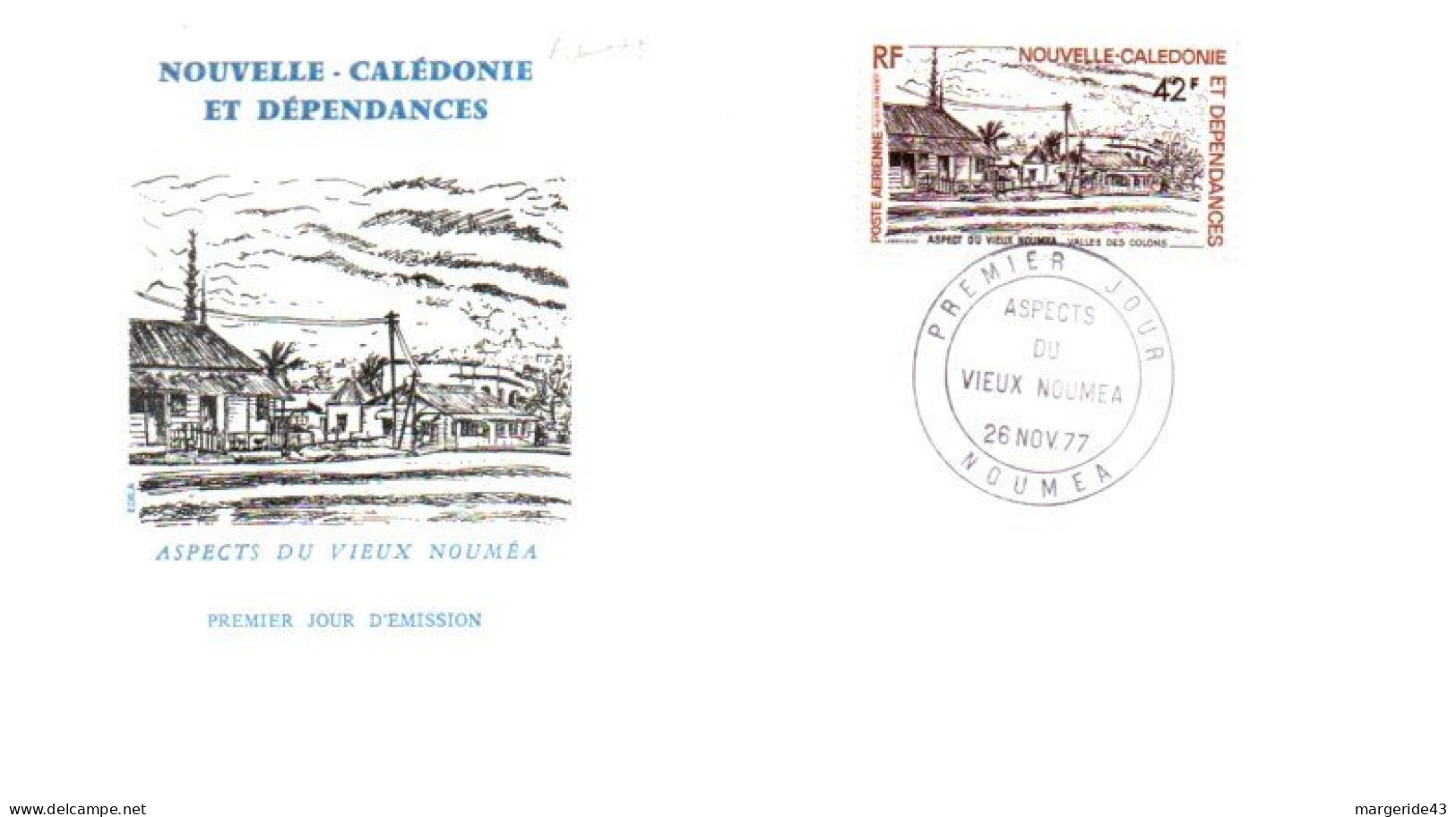 NOUVELLE CALEDONIE LOT DE 58 FDC