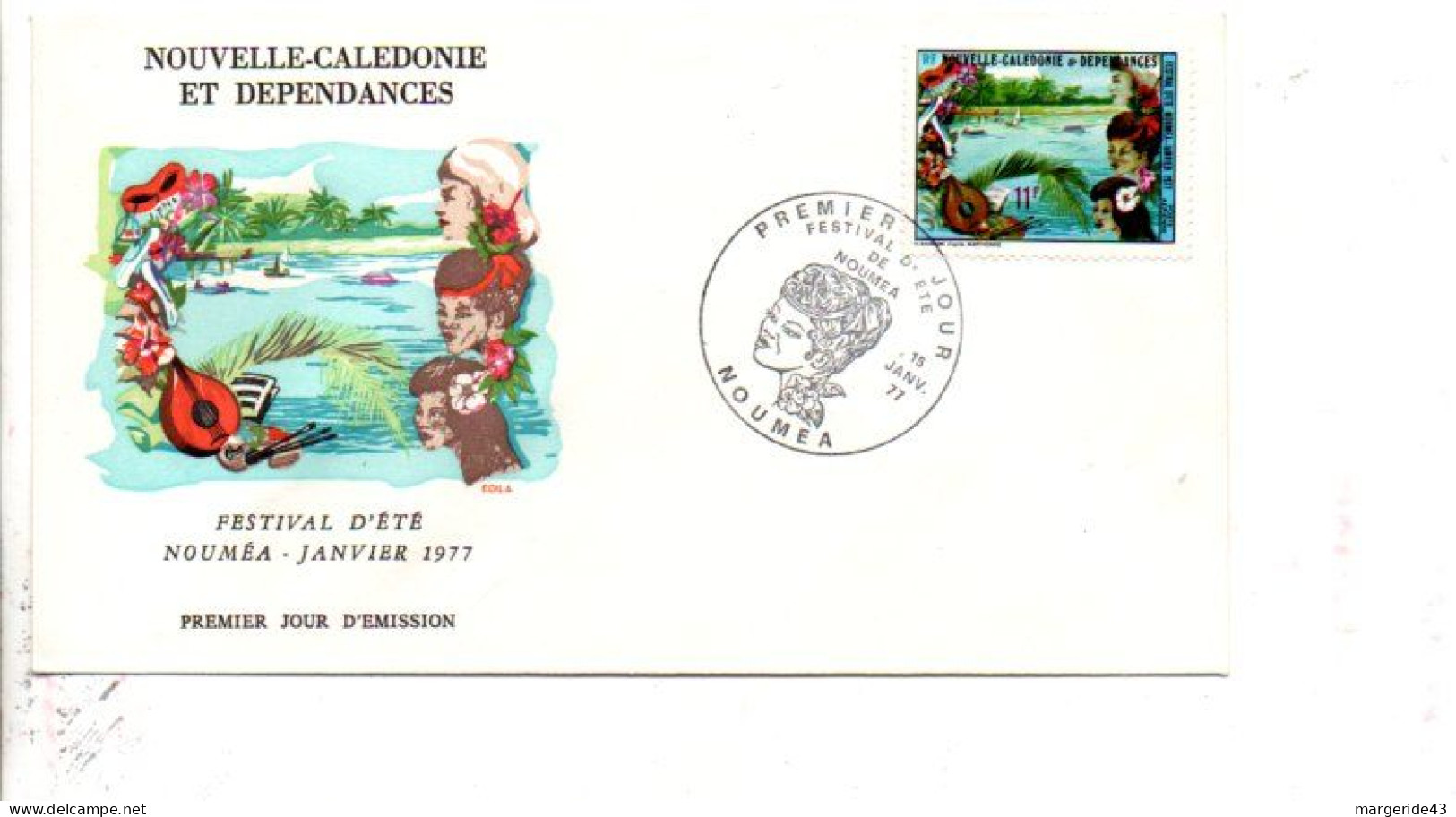 NOUVELLE CALEDONIE LOT DE 58 FDC