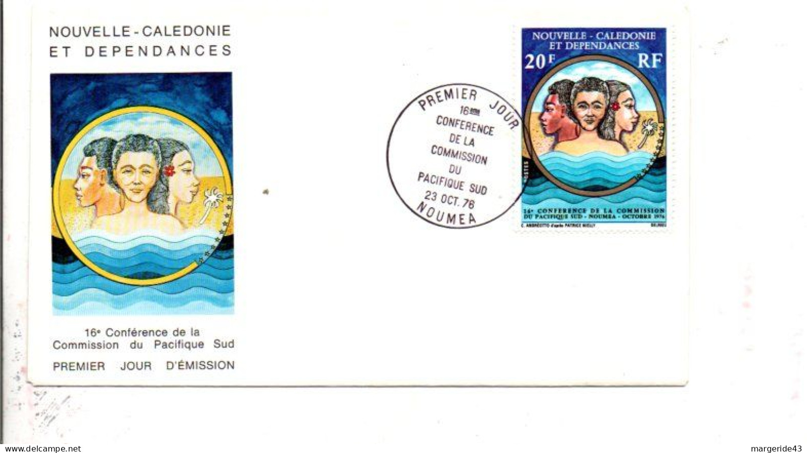 NOUVELLE CALEDONIE LOT DE 58 FDC