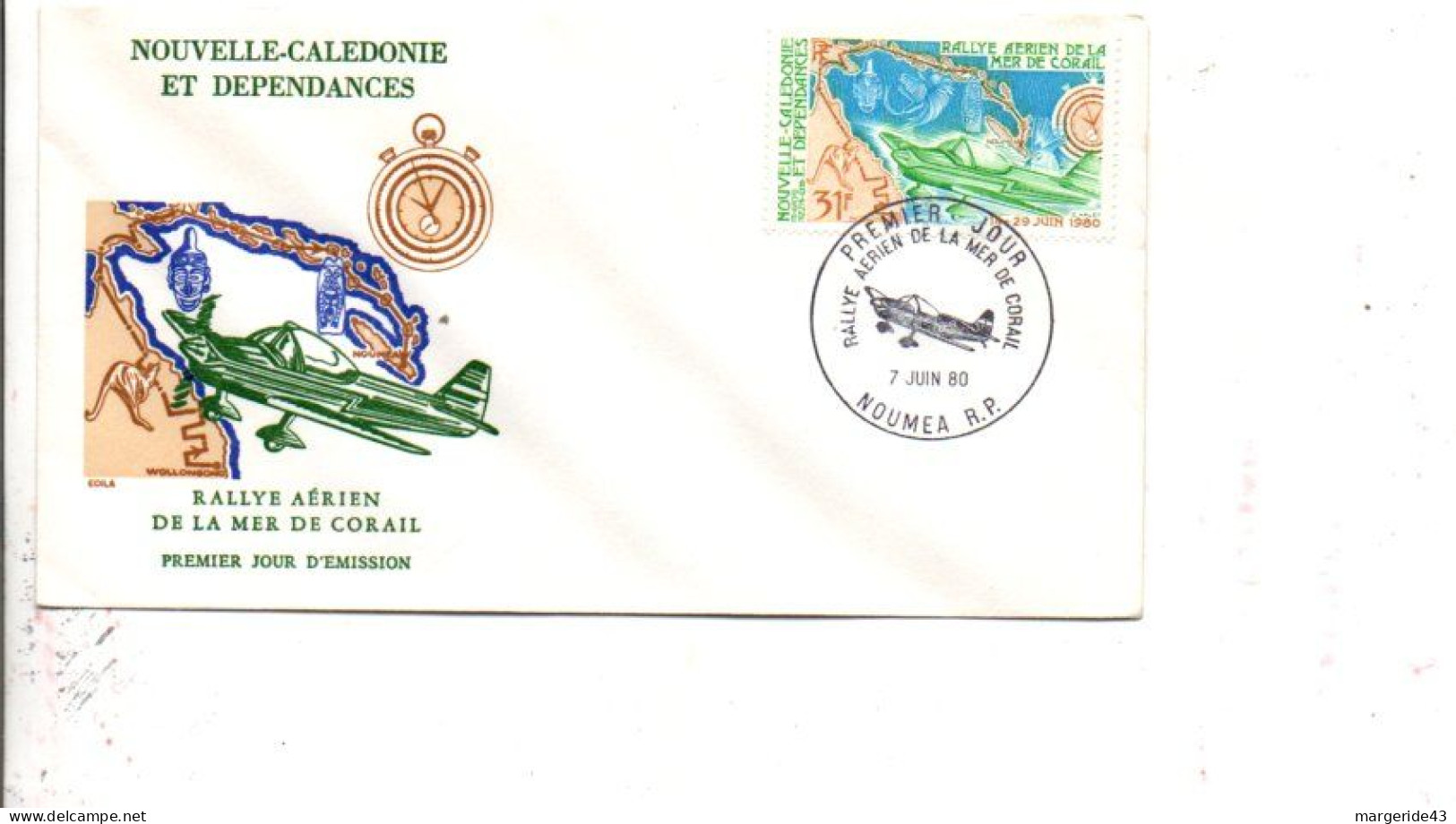 NOUVELLE CALEDONIE LOT DE 58 FDC