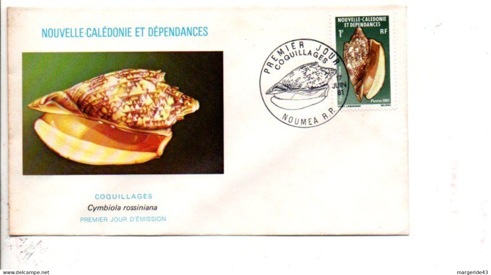 NOUVELLE CALEDONIE LOT DE 58 FDC