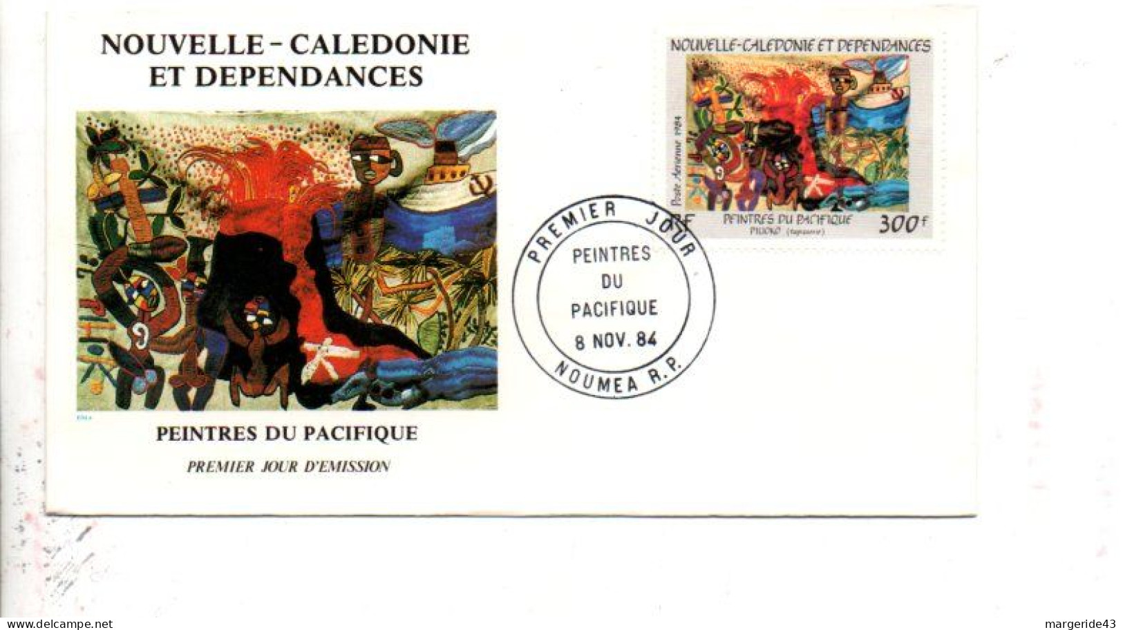 NOUVELLE CALEDONIE LOT DE 58 FDC