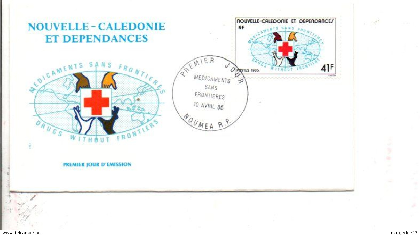 NOUVELLE CALEDONIE LOT DE 58 FDC