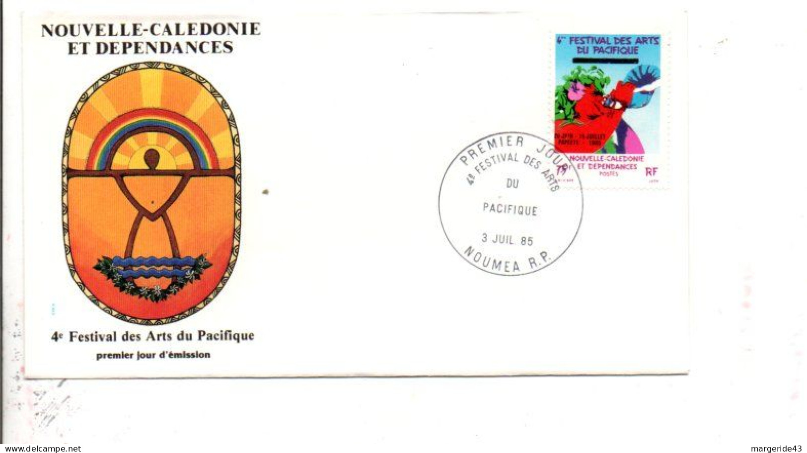 NOUVELLE CALEDONIE LOT DE 58 FDC