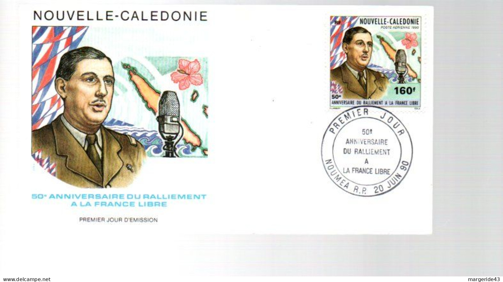 NOUVELLE CALEDONIE LOT DE 58 FDC