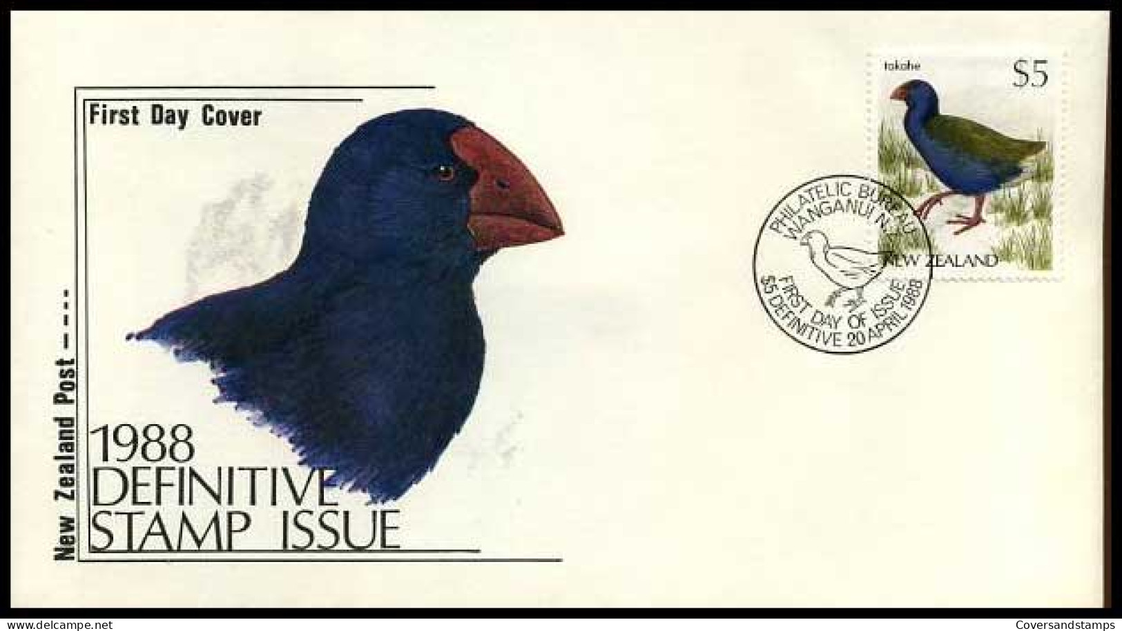 Nieuw-Zeeland - FDC - Definitive Stamp Issue                         - FDC