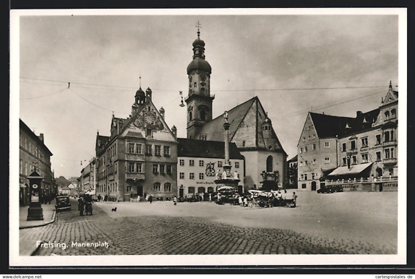 AK Freising, Marienplatz  - Freising