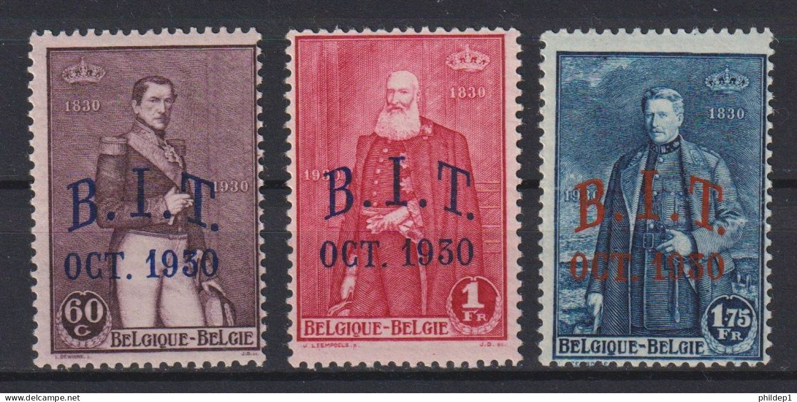 Belgique: COB N° 305/07 **, MNH, Neuf(s). TTB !!! - Unused Stamps