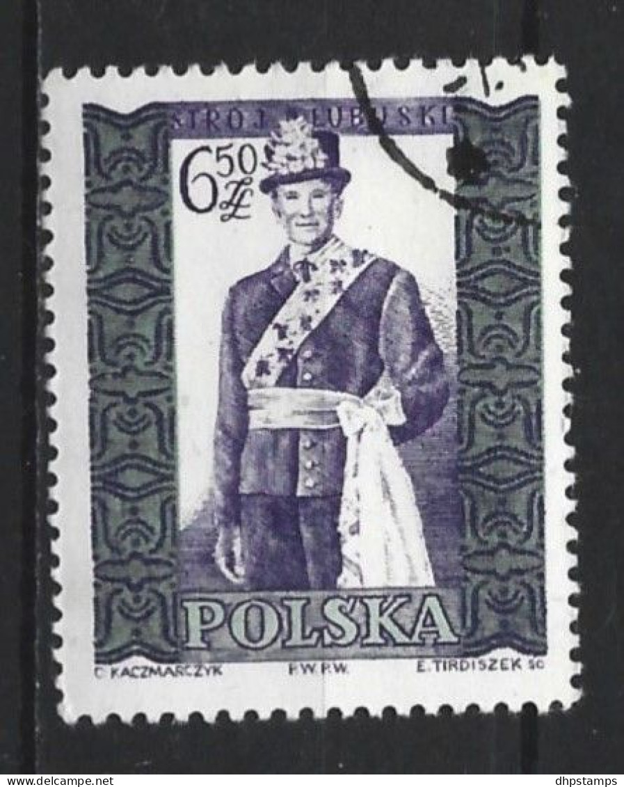 Polen 1959 Folklore Costumes Y.T. 1021 (0) - Gebraucht