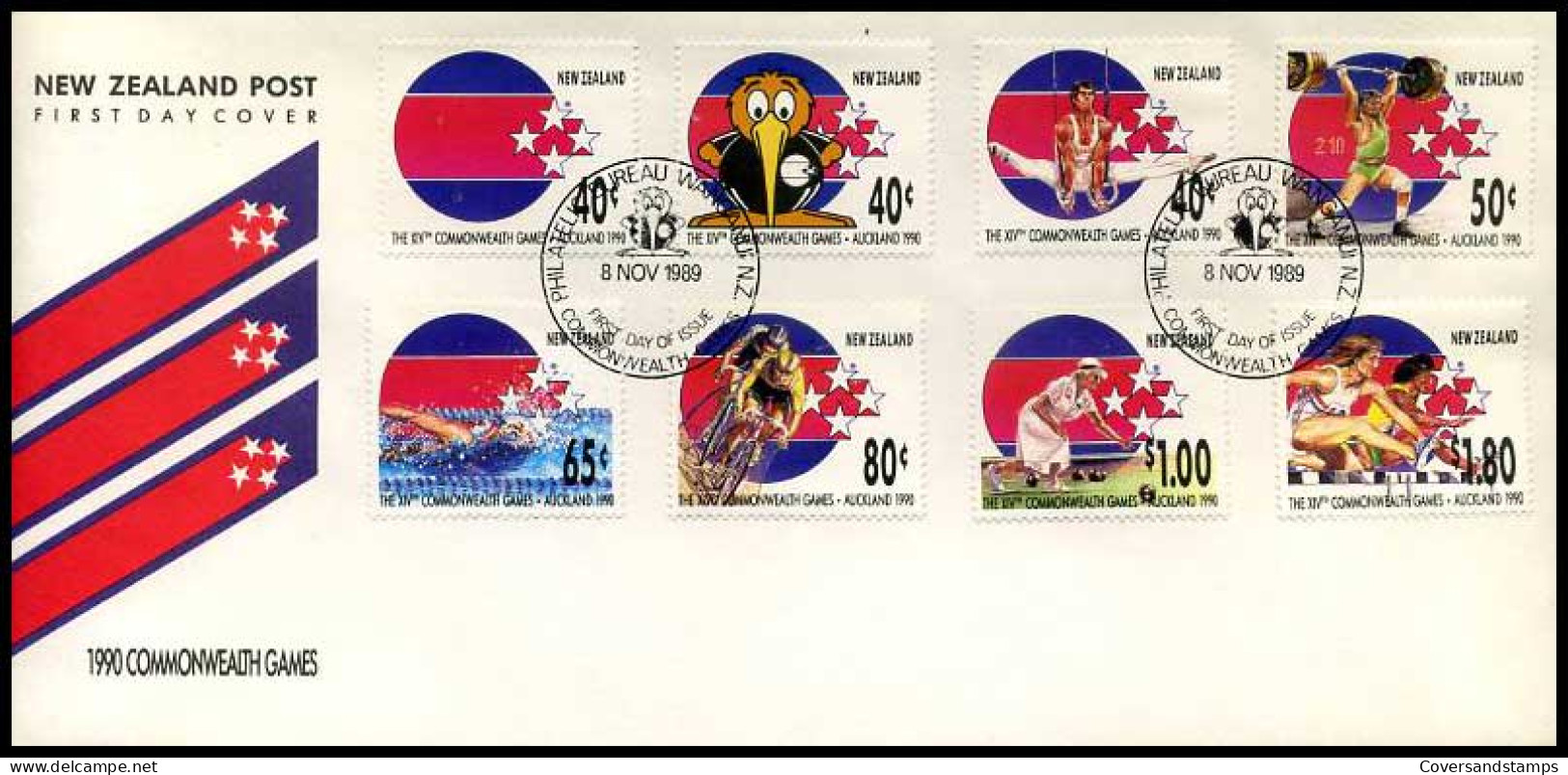 Nieuw-Zeeland - FDC -  1991 Commonwealth Games            - FDC