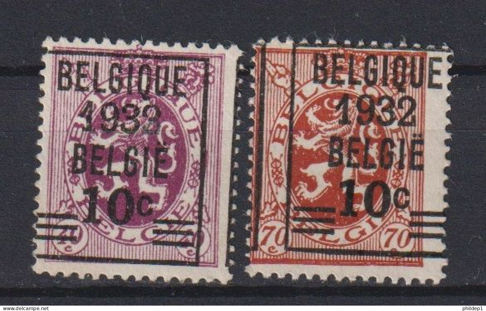 Belgique: COB N° 333/34 **, MNH, Neuf(s). TTB !!! - Neufs