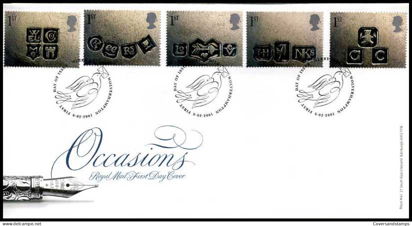 Groot-Brittannië - FDC - Occasions               - 2001-2010 Decimal Issues