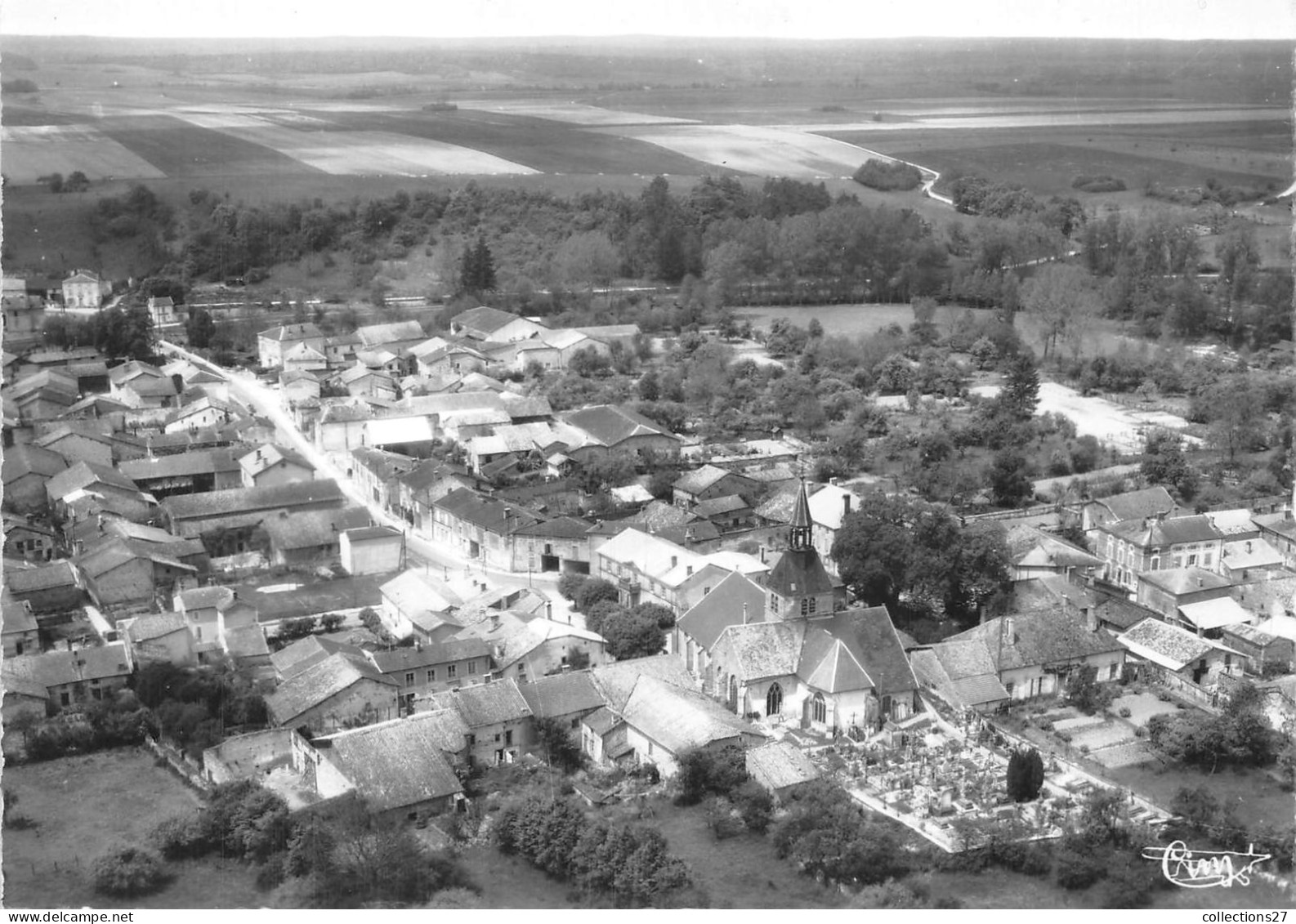 52-DOMMARTIN-DE-SAINT-PERE- VUE GENERALE - Doulevant-le-Château