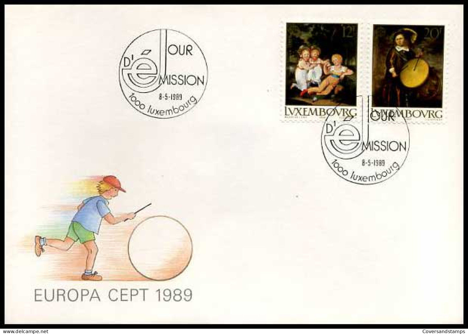 Luxemburg - FDC - Europa 1989                      - 1989
