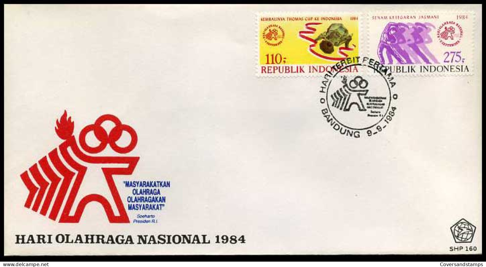 Indonesië - FDC - Hari Olahraga Nasional 1984           - Indonésie