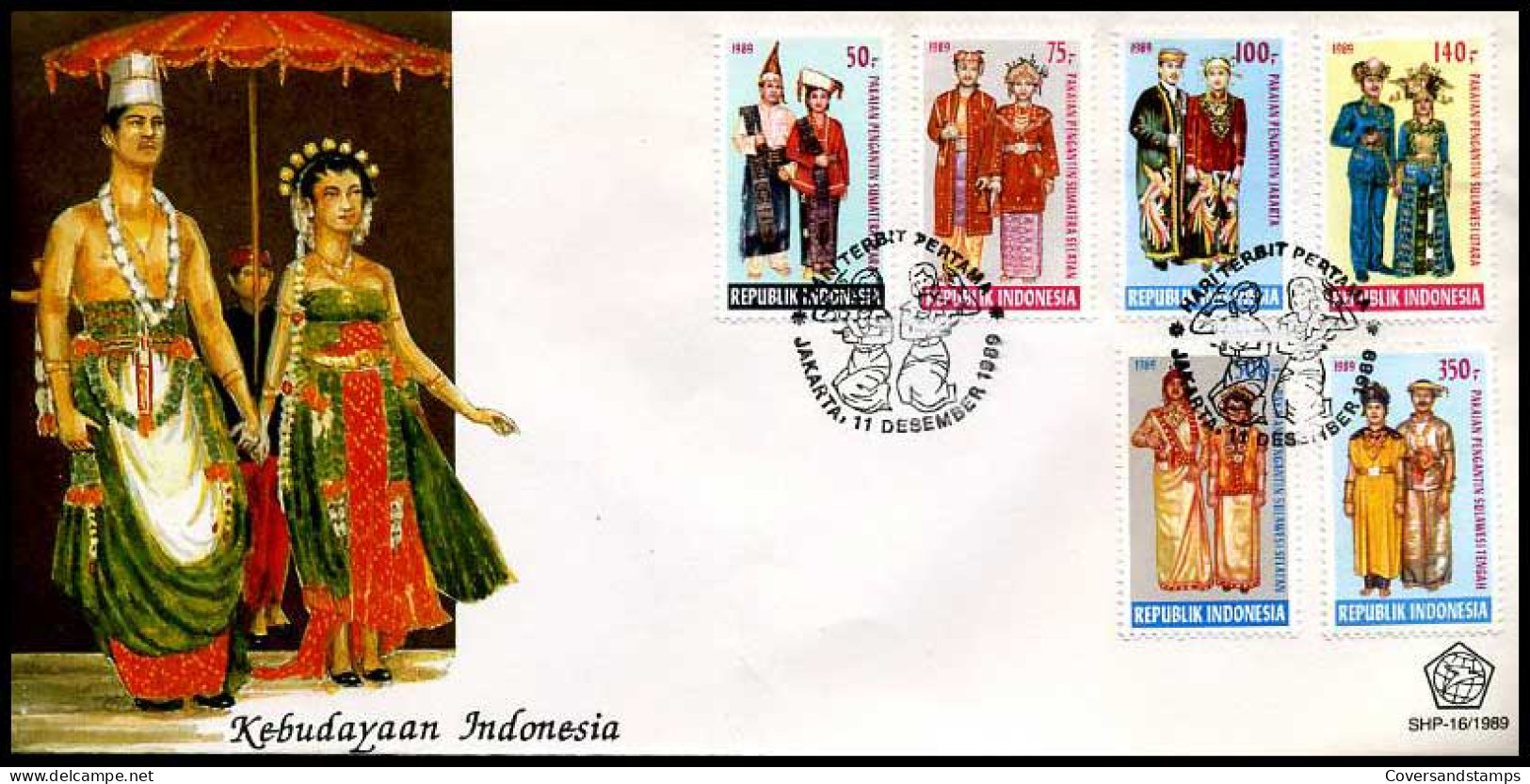 Indonesië - FDC -  Kebudayaan Indonesia                    - Indonesië