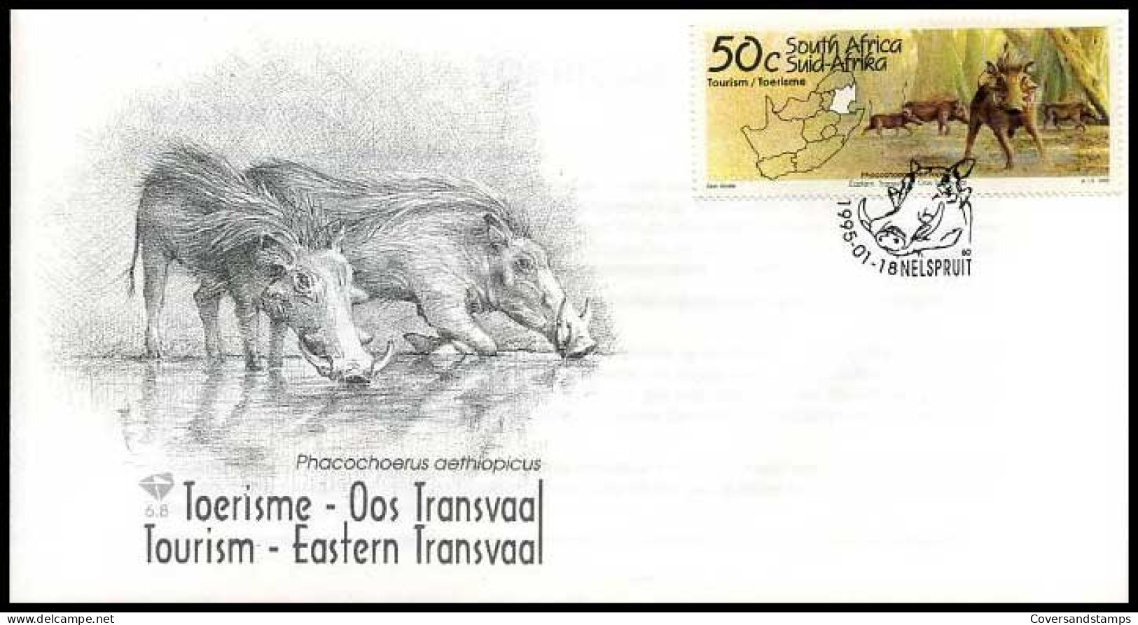 Zuid-Afrika - FDC -    Tourism - Eastern Transvaal                           - FDC