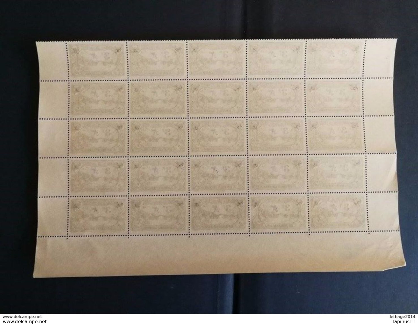 GRAN LIBAN لبنان LEBANON 1943 TIMBRES DE 1937-40 SURCHARGES YVERT N. 182 MNH - Líbano