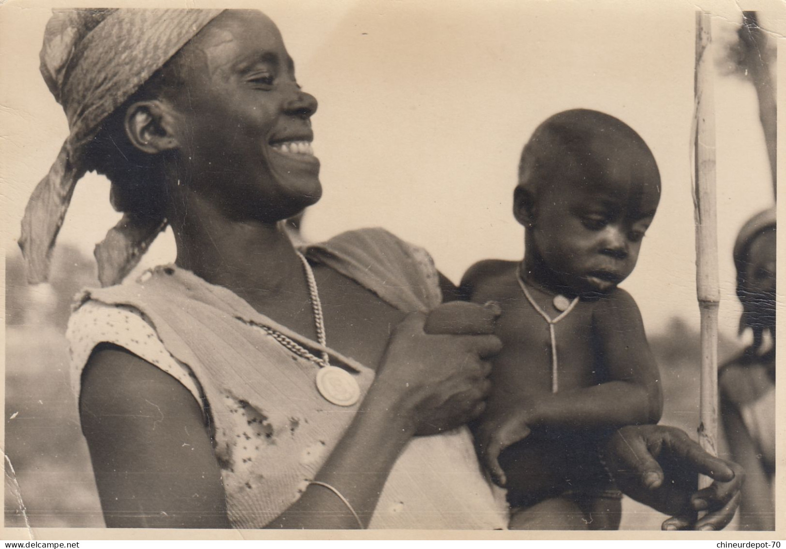 MAMAN ET SON ENFANT - Congo Belge