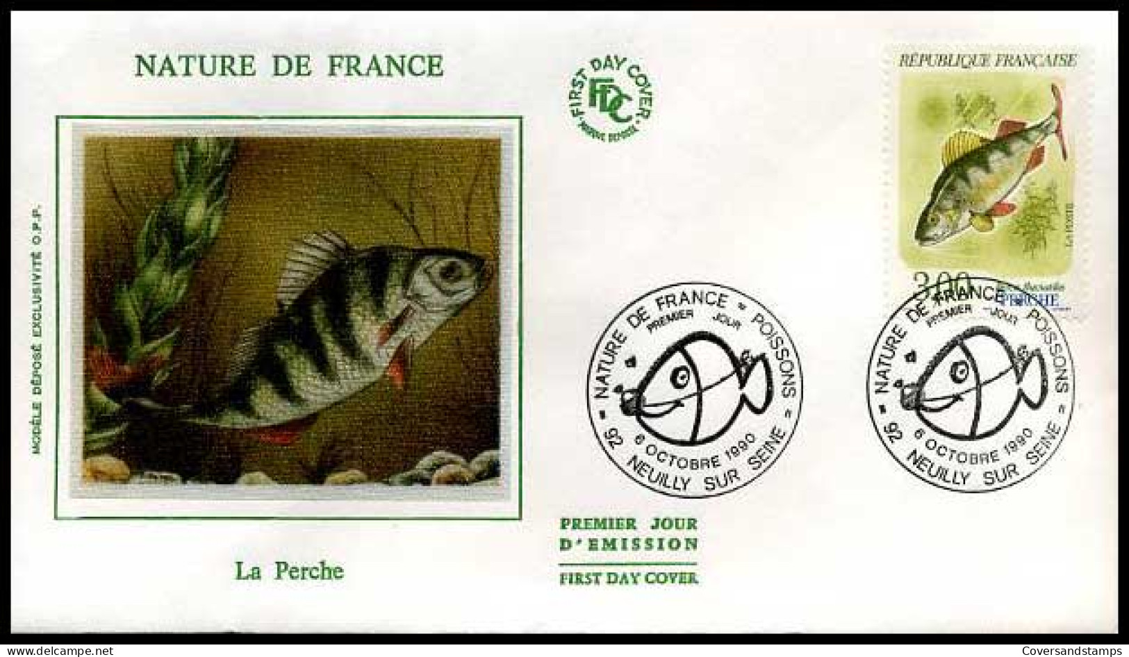 Frankrijk - FDC - Nature De France: La Perche                           - 1990-1999