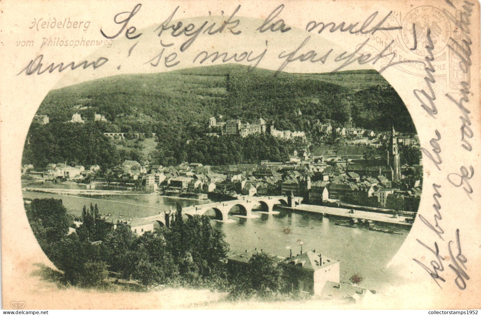 HEIDELBERG, BADEN-WURTTEMBERG, ARCHITECTURE, BRIDGE, GERMANY, POSTCARD - Heidelberg