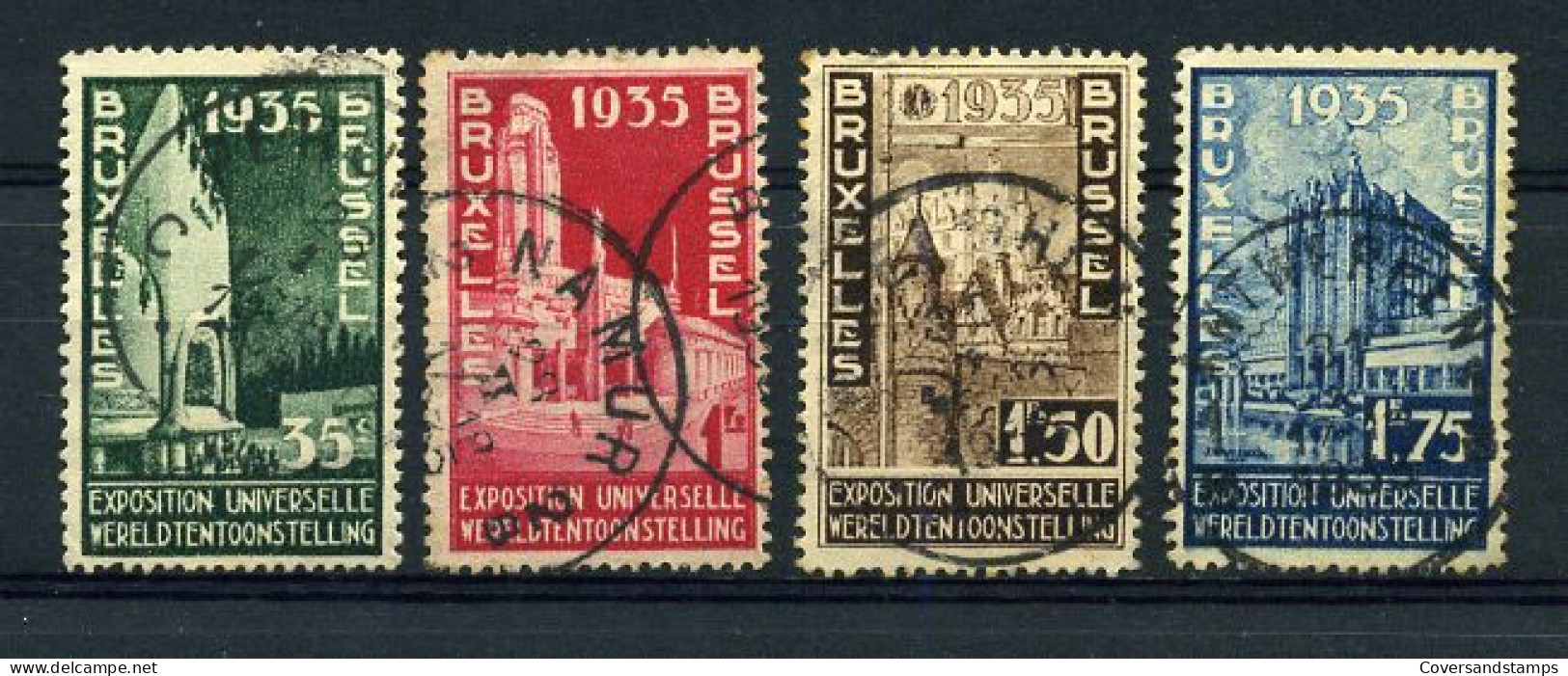 België - 386/89 - Gest / Obl / Used - Used Stamps