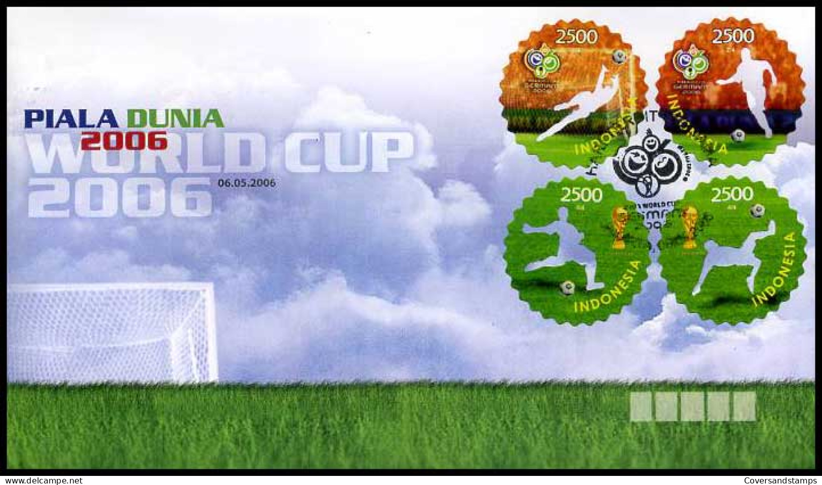 Indonesië - FDC - World Cup Football 2006                         - Indonesia